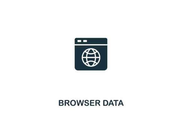 Browser Data Icon from SEO Collection: A Practical Tool for Visual Communication in Web Projects