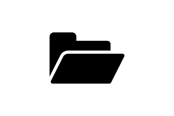 Folder Office Supply Icon: A Versatile Design Asset for Modern Creatives